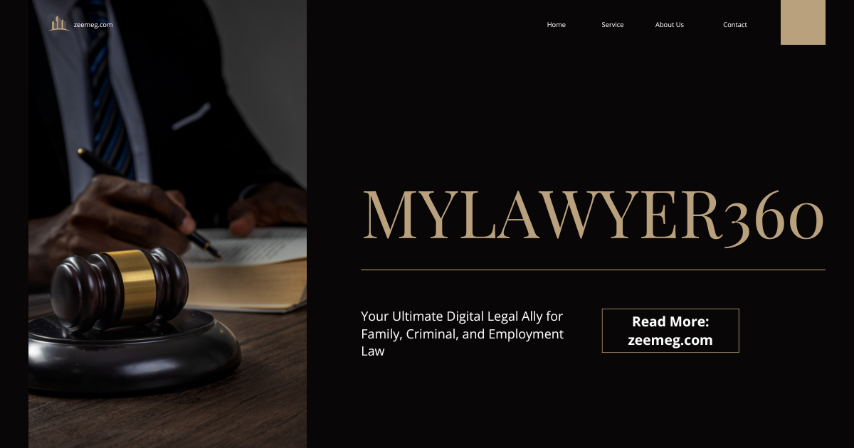 MyLawyer360: Your Ultimate Digital Legal Ally for Family, Criminal, and Employment Law